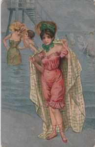 lady in bathing costume (stewart woolf)